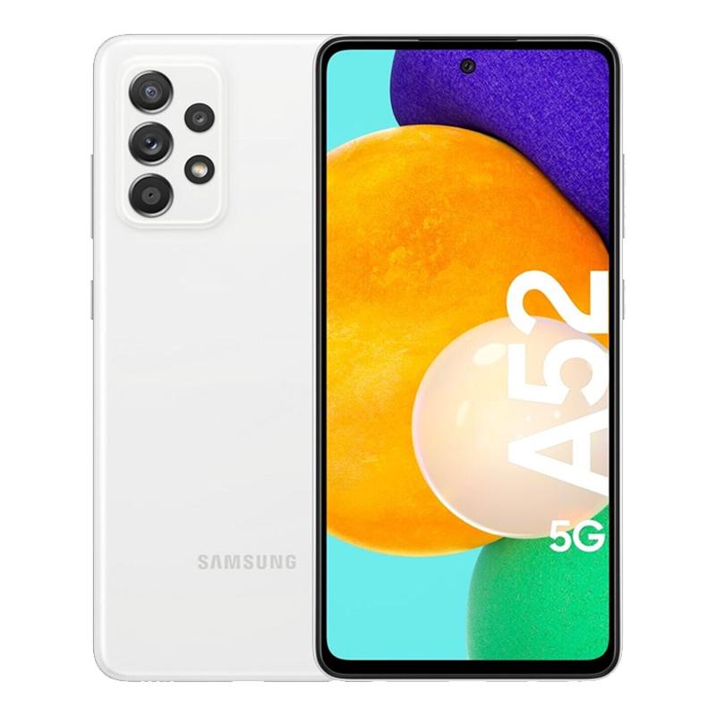Samsung Galaxy A52 5g Mit Vertrag Samsung Galaxy A52 5G | Awesome White | 256GB | Sehr gut | A525G256