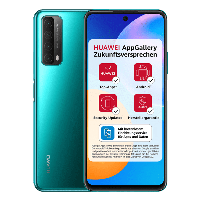 Huawei P Smart 2021 | Crush Green | 128GB | Brandneu | PSMART21 ...